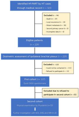 Is there any radiation-induced brachial plexopathy after hypofractionated postmastectomy radiotherapy with helical tomotherapy?